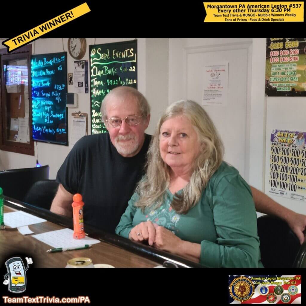 Team Text Trivia In Morgantown PA 2022 09 08 Team Text Trivia