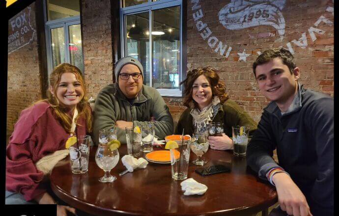 Trivia in Wyomissing PA, Team Text Trivia in Wyomissing, Wyomissing Trivia at Sly Fox Taphouse, Team Text Trivia Winners 1-03-23