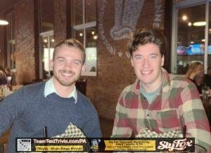 Trivia in Wyomissing PA at Sly Fox Taphouse, Team Text Trivia Winners,