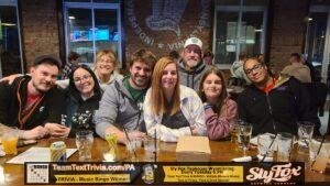 Trivia in Wyomissing PA at Sly Fox Taphouse, Team Text Trivia Winners,