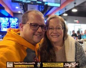Trivia in Wyomissing PA at Sly Fox Taphouse, Team Text Trivia Winners, at Sly Fox Taphouse in Wyomissing
