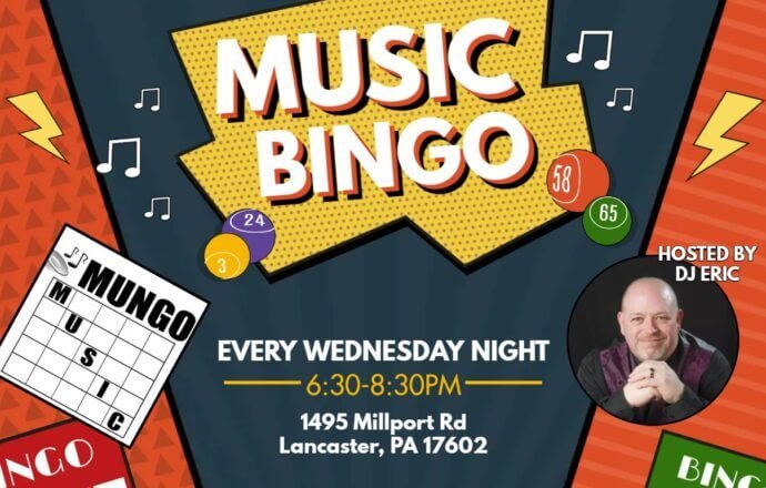 Mungo Music Bingo At Red Pin Bar &Amp; Grill