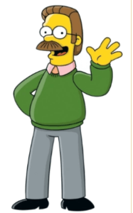 The Simpson's goody goody neighbor, Ned Flanders