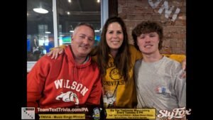 Wyomissing Trivia, Team Text Trivia Winners, Flamingos, at Sly Fox Taphouse, in Wyomissing PA