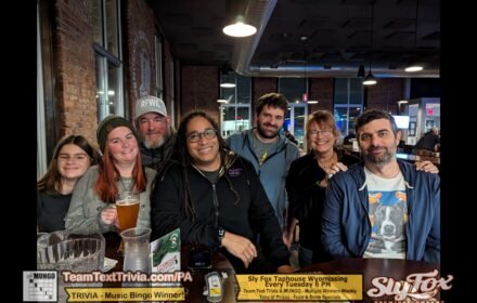 Wyomissing Trivia, Team Text Trivia Winners, Sofa Kingdom In Wyomissing Pa