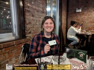 Wyomissing Music Bingo Winners - Mungo Music Bingo At Sly Fox Taphouse Wyomissing PA  March 2024