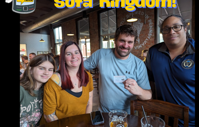 Sly Fox Taphouse, Wyomissing Trivia - Sofa Kingdom Team Text Trivia Winners 5 21 24 5