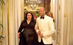 Unlikely Co Stars In 2015 movie, Spy, Melissa McCarthy And Jason Statham